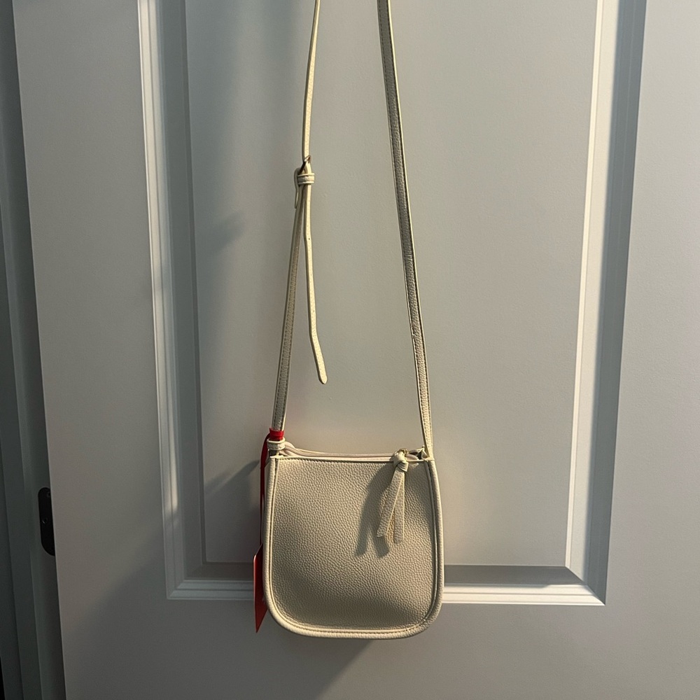 Cream Crossbody Bag